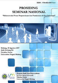 Prosiding Seminar Nasional Rekonstruksi Peran Perpustakakan dan Pustakawan di Era Informasi