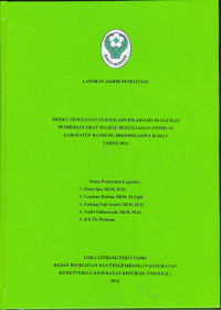 Laporan Akhir Penelitian Model Penguatan Surveilans Filariasis di Daerah Pemberian Obat Massal Pencegahan (Pomp) di Kabupaten bandung Provinsi Jawa Barat Tahun 2013