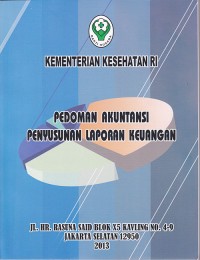 Pedoman Akuntansi Penyusunan Laporan Keuangan