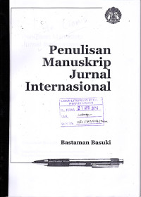 Penulisan Manuskrip Untuk Jurnal Internasional 2014