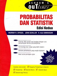 Probabilitas dan Statistik Edisi Kedua