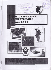 Profil Kesehatan Kabupaten Sigi Tahun 2012