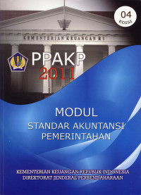 PPAKP 2011 Modul Standar Akuntansi Pemerintahan