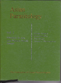 Asian Parasitology Volume 3 Filariasis in Asia and Western Pacific Islands