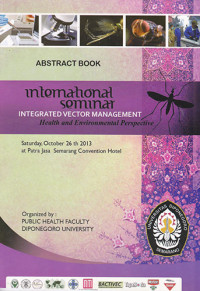 Abstract Book International Seminar Integrated Vector Management Health and Environmental Perspective