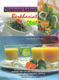 Olahan Sehat Berkhasiat Obat