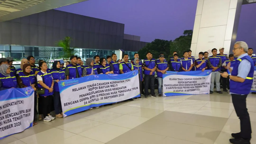 Kemenkes Terjunkan 206 Relawan TCK, Pulihkan Layanan Kesehatan Korban Gempa NTT