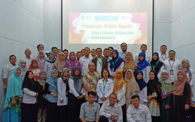 Workshop Penulisan Artikel Ilmiah Loka Litbangkes Pangandaran