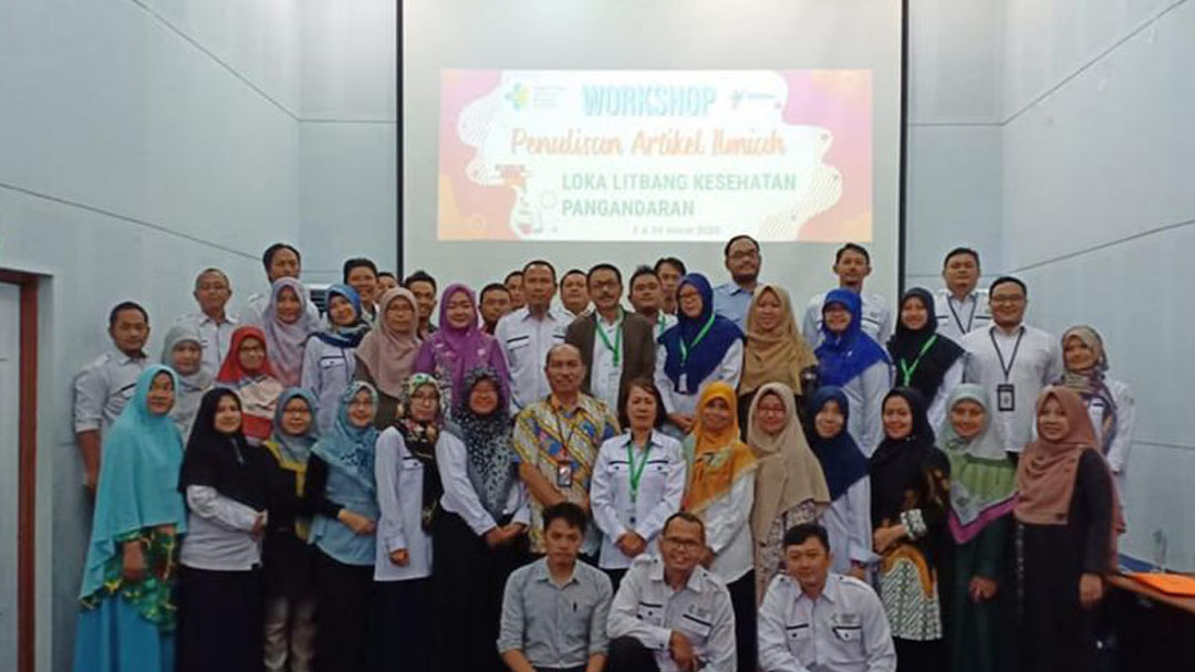 Workshop Penulisan Artikel Ilmiah Loka Litbangkes Pangandaran