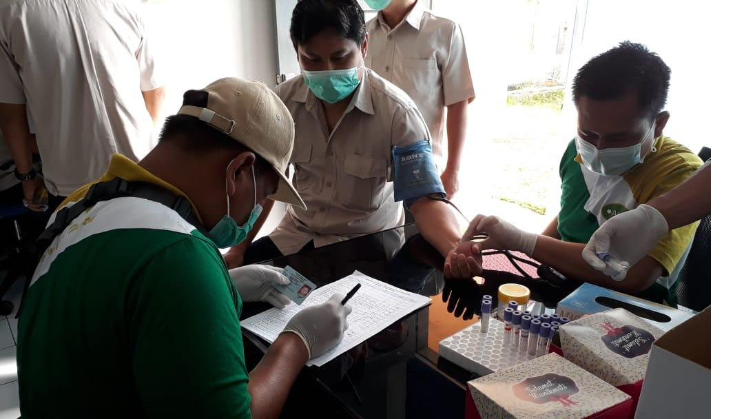 Pemeriksaan Kesehatan PNS Loka Litbangkes Pangandaran