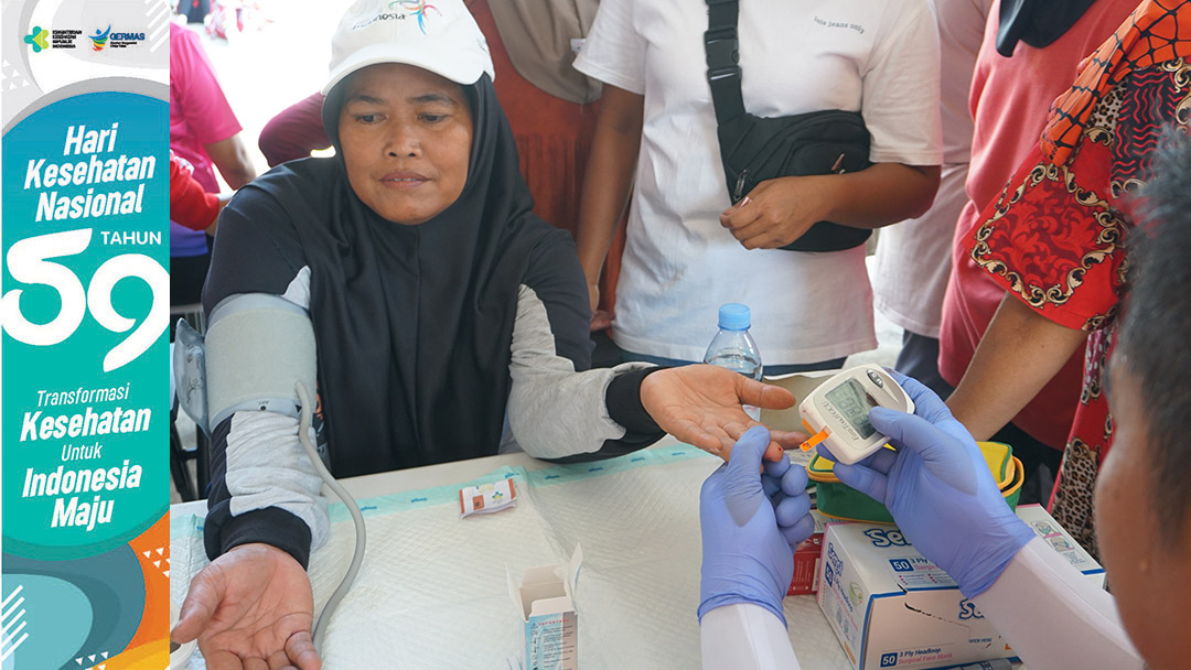 Skrining Penyakit Tidak Menular di Hari Kesehatan Nasional