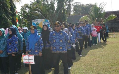 Upacara Memperingati Hari Ulang Tahun Republik Indonesia ke-79 di Desa Babakan