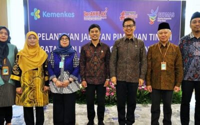Lantik Pejabat Baru, Menkes Minta Terapkan Budaya Kerja Berakhlak