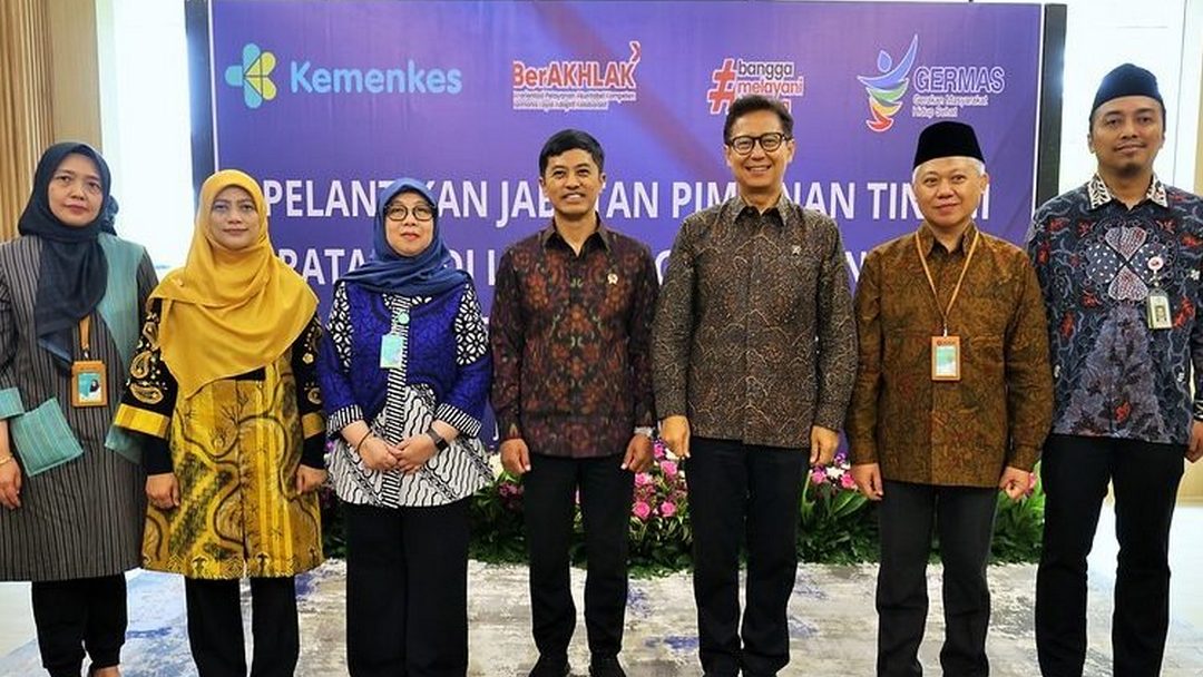 Lantik Pejabat Baru, Menkes Minta Terapkan Budaya Kerja Berakhlak