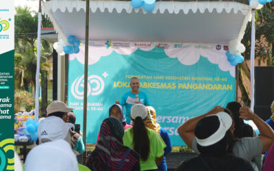 Peringatan Hari Kesehatan Nasional ke-60 Tahun 2024 di Labkesmas Pangandaran