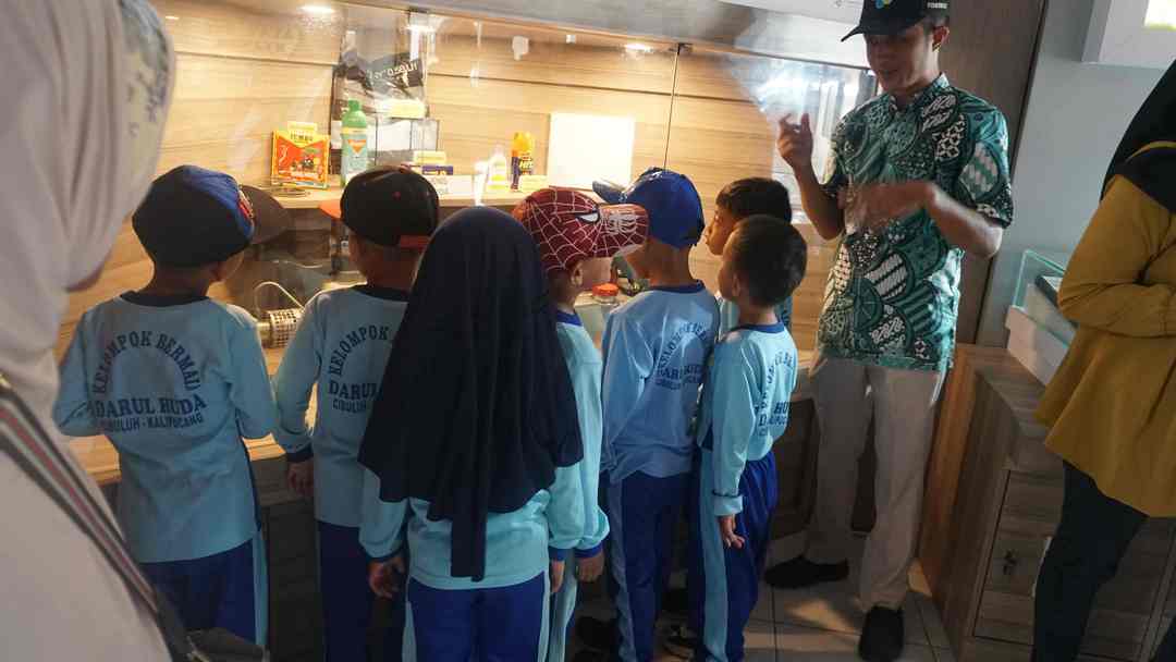 KB Darul Huda Kalipucang Kunjungi Wisata Edukasi Kesehatan Labkesmas Pangandaran