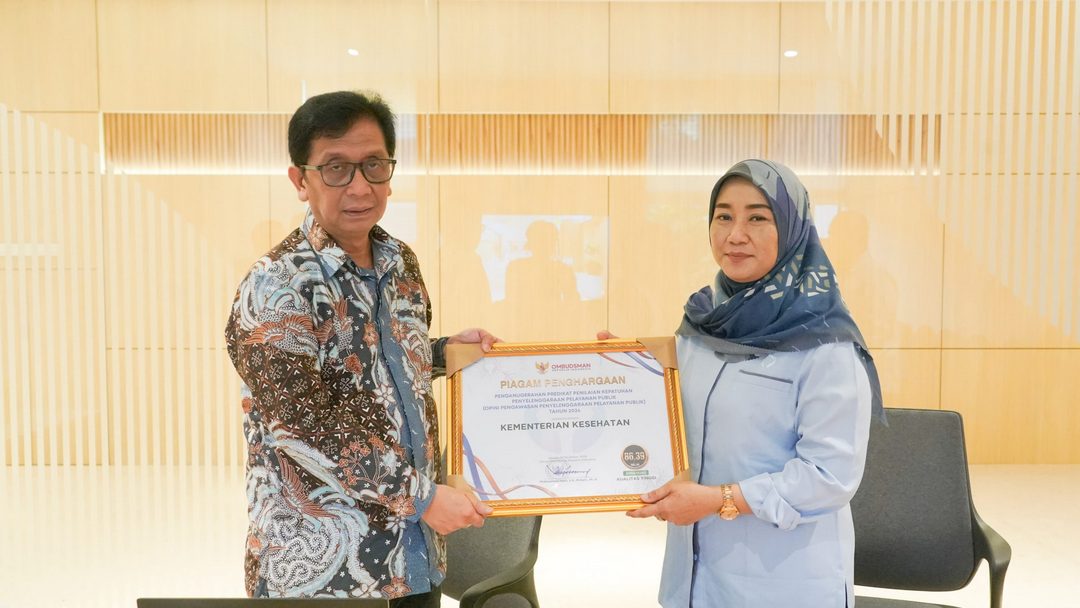 Kemenkes Raih Skor Tinggi Pelayanan Publik 2024, Bukti Nyata Komitmen untuk Masyarakat