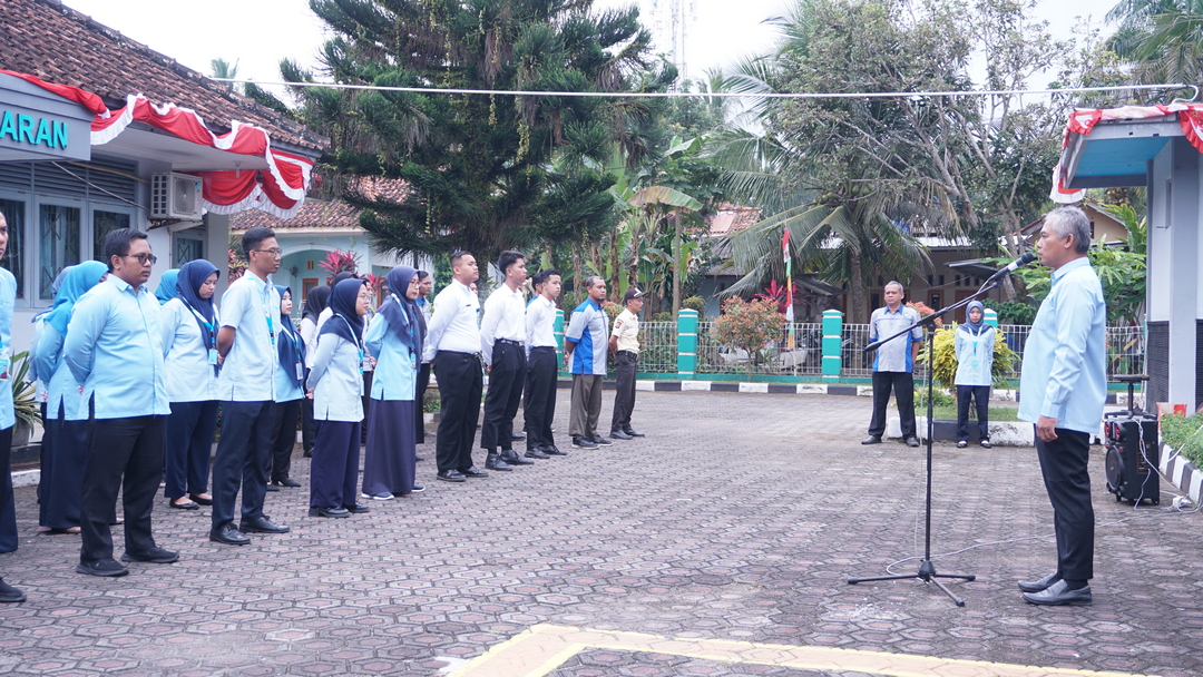 Apel Berkala, Kasatker Loka Labkesmas Pangandaran Amanatkan Tiga Fungsi ASN