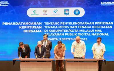 SKB Perizinan Tenaga Medis Jadi Tonggak Layanan Publik Digital yang Cepat, Aman, dan Transparan