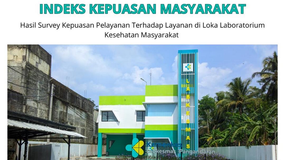 Indeks Kepuasan Masyarakat di Loka Laboratorium Kesehatan Masyarakat Pangandaran Periode Penilaian Juli – September 2025