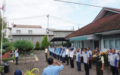 Sinergi Pegawai Melalui Apel Berkala dan Halal Bihalal Idul Fitri 1447 H