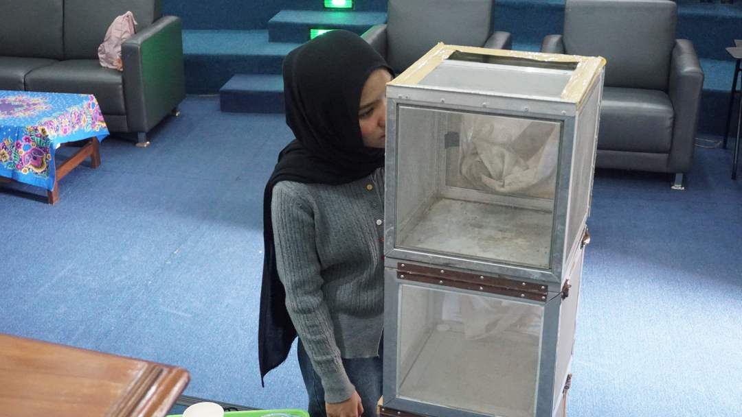 Mahasiswa Universitas Muhammadiyah Bandung Laksanakan Praktik Uji Repelen Nyamuk di Loka Labkesmas Pangandaran