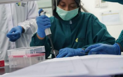 Labkesmas Pangandaran Gelar In House Training Pembuatan dan Pewarnaan Sediaan Malaria